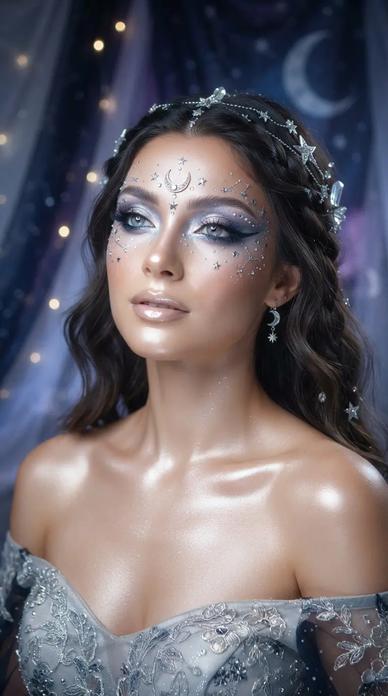 33 Dreamy Cute Halloween Makeup Looks Ideas for a Dramatic Showstopper Style 9 dreamy cute halloween makeup looks ideas 3286
