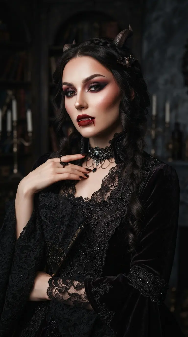 33 Dreamy Cute Halloween Makeup Looks Ideas for a Dramatic Showstopper Style 11 dreamy cute halloween makeup looks ideas 3288