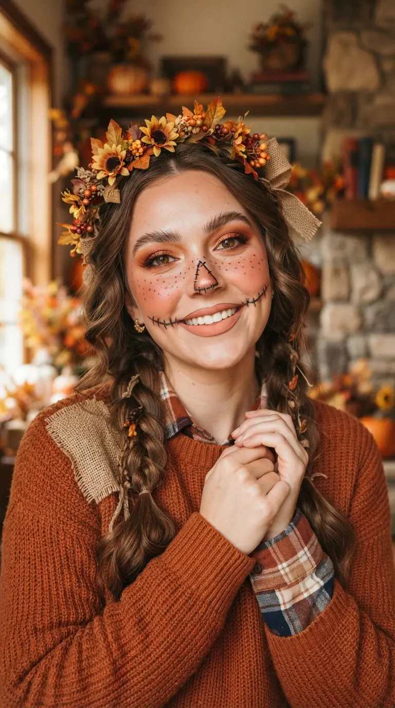33 Dreamy Cute Halloween Makeup Looks Ideas for a Dramatic Showstopper Style 13 dreamy cute halloween makeup looks ideas 3290