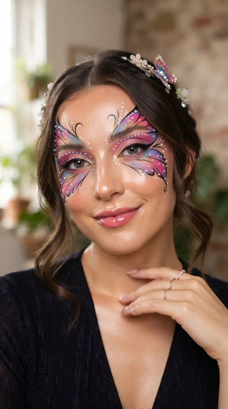 33 Dreamy Cute Halloween Makeup Looks Ideas for a Dramatic Showstopper Style 14 dreamy cute halloween makeup looks ideas 3291