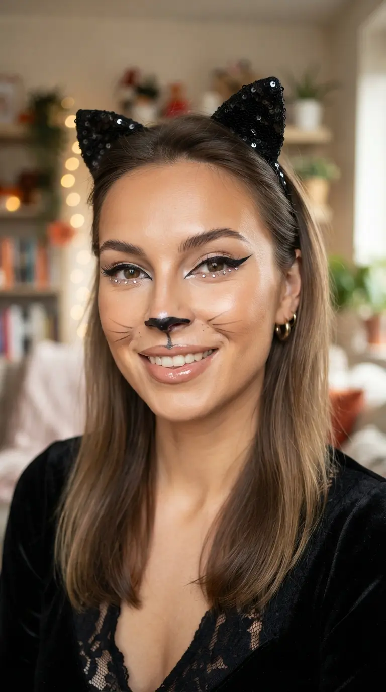 33 Dreamy Cute Halloween Makeup Looks Ideas for a Dramatic Showstopper Style 15 dreamy cute halloween makeup looks ideas 3292