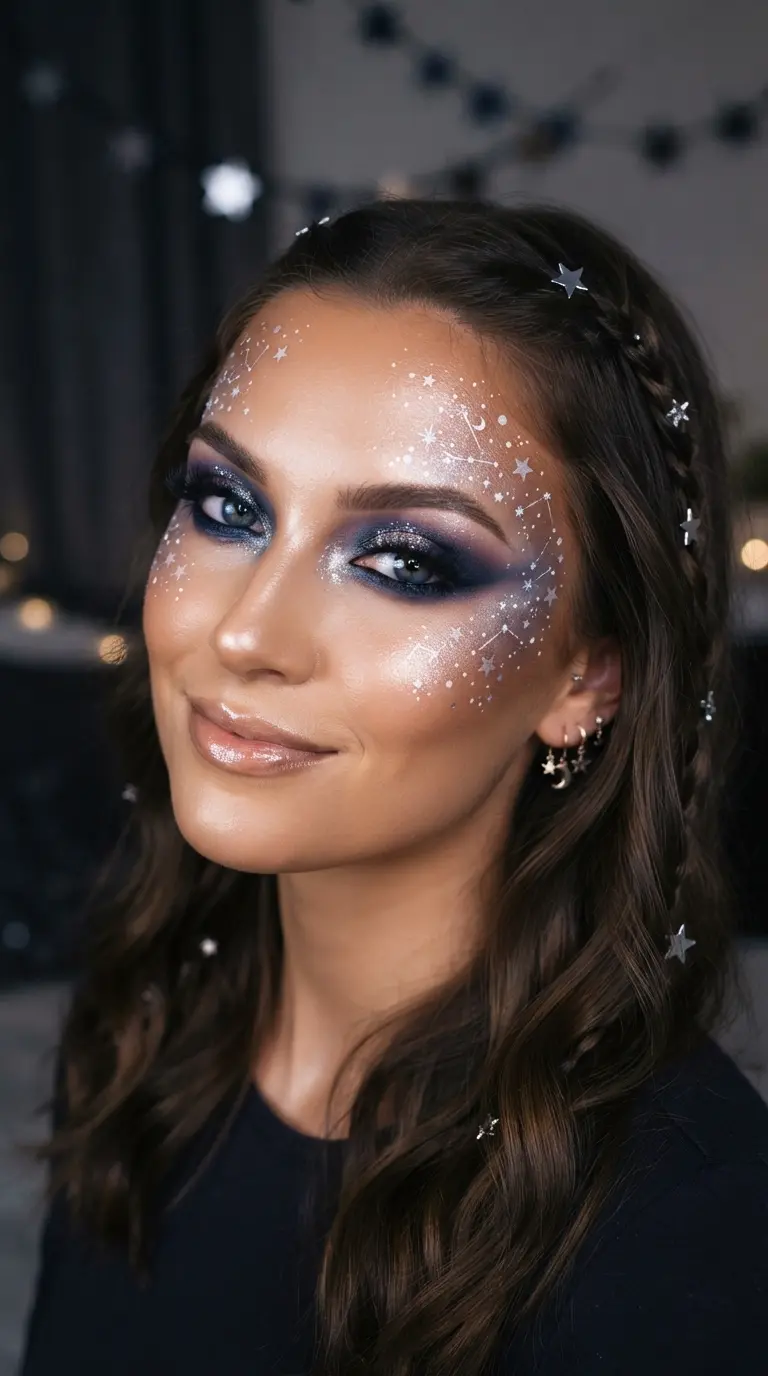 33 Dreamy Cute Halloween Makeup Looks Ideas for a Dramatic Showstopper Style 16 dreamy cute halloween makeup looks ideas 3293