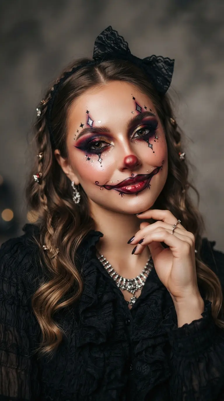 33 Dreamy Cute Halloween Makeup Looks Ideas for a Dramatic Showstopper Style 19 dreamy cute halloween makeup looks ideas 3296