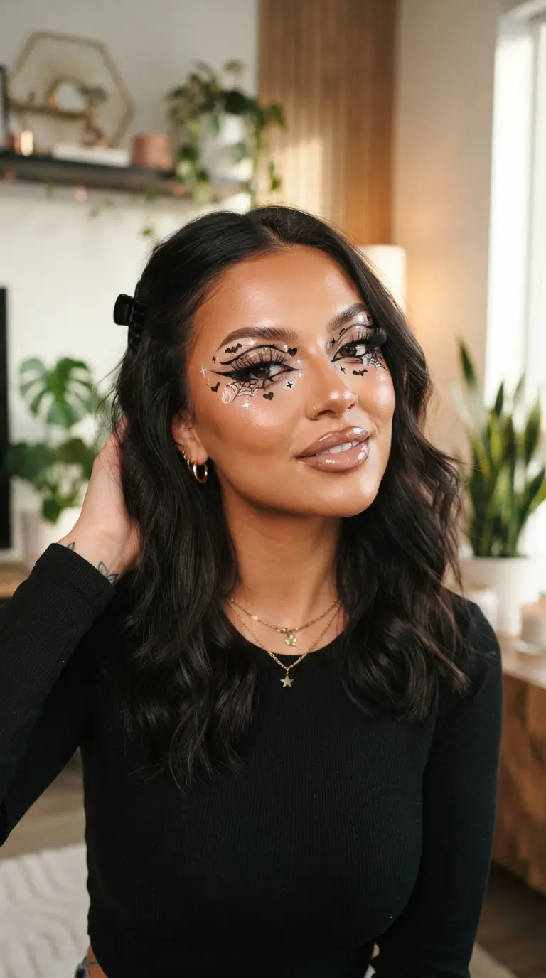 33 Dreamy Cute Halloween Makeup Looks Ideas for a Dramatic Showstopper Style 21 dreamy cute halloween makeup looks ideas 3298