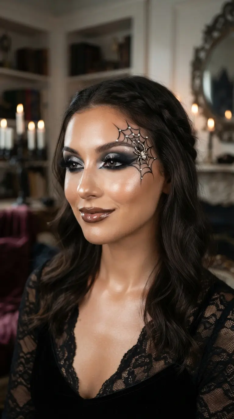 33 Dreamy Cute Halloween Makeup Looks Ideas for a Dramatic Showstopper Style 22 dreamy cute halloween makeup looks ideas 3299