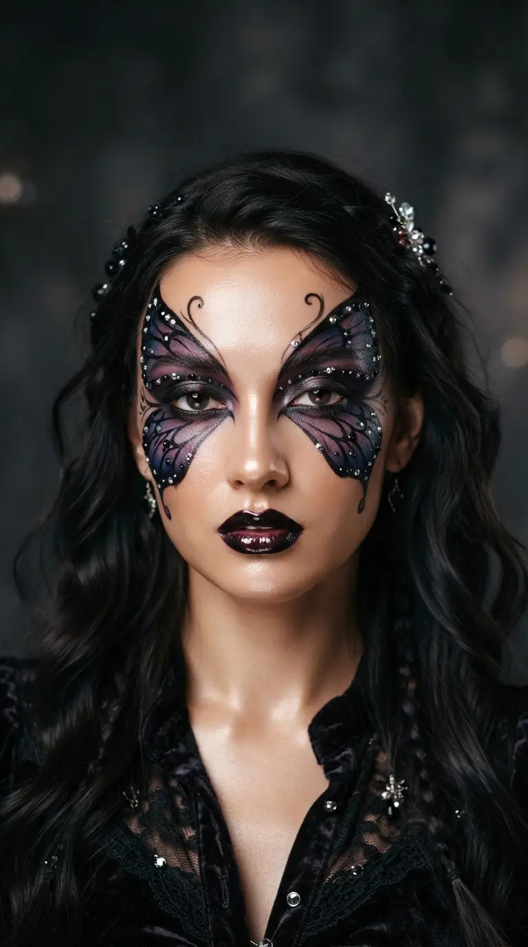 33 Dreamy Cute Halloween Makeup Looks Ideas for a Dramatic Showstopper Style 29 dreamy cute halloween makeup looks ideas 3306