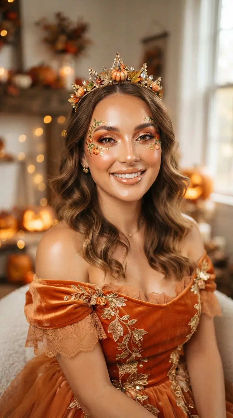 33 Dreamy Cute Halloween Makeup Looks Ideas for a Dramatic Showstopper Style 30 dreamy cute halloween makeup looks ideas 3307