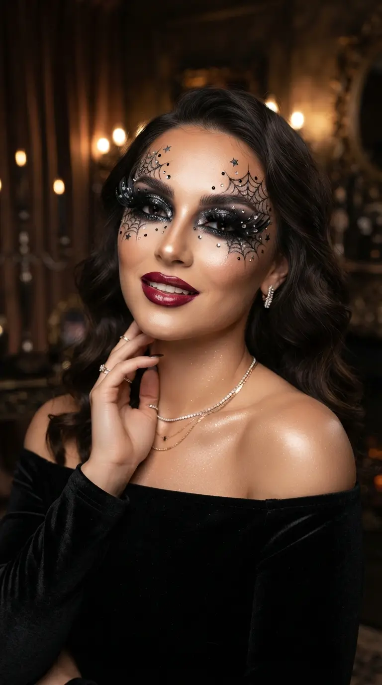 33 Dreamy Cute Halloween Makeup Looks Ideas for a Dramatic Showstopper Style 31 dreamy cute halloween makeup looks ideas 3308