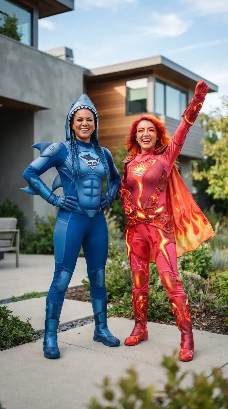 47 Duo Halloween Costumes for Best Friends Who Want to Steal the Spotlight 16 duo halloween costumes bff 2169