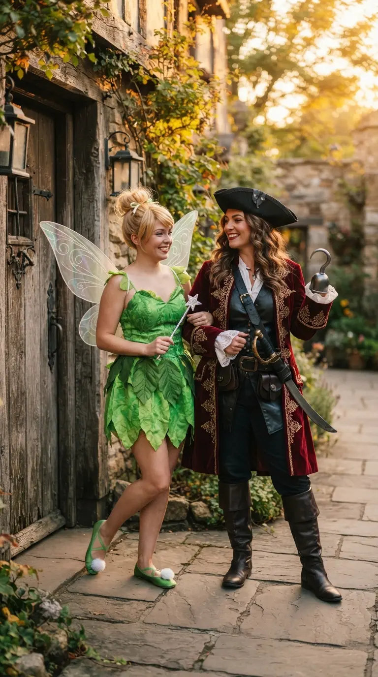 47 Duo Halloween Costumes for Best Friends Who Want to Steal the Spotlight 21 duo halloween costumes bff 2174