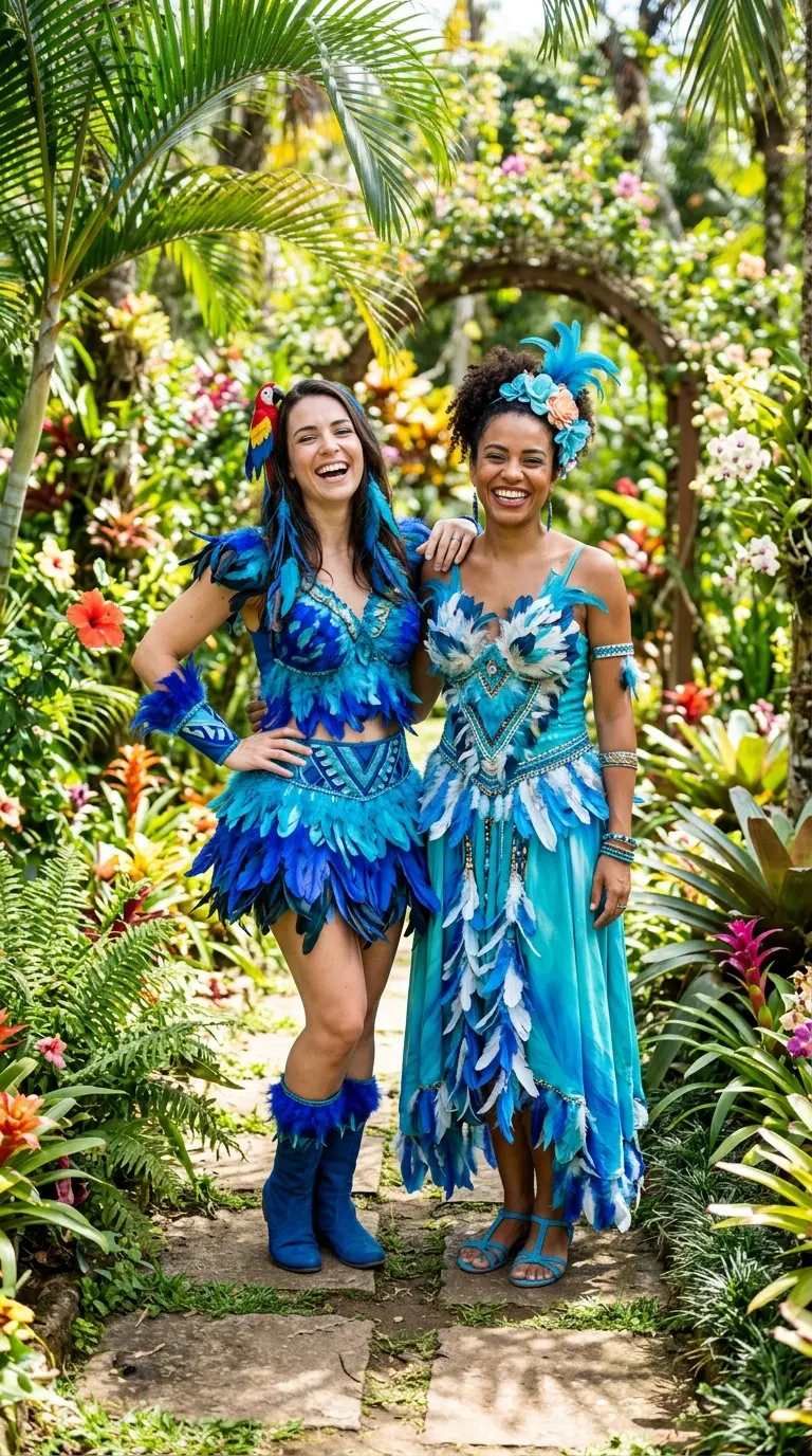 47 Duo Halloween Costumes for Best Friends Who Want to Steal the Spotlight 37 duo halloween costumes bff 2190