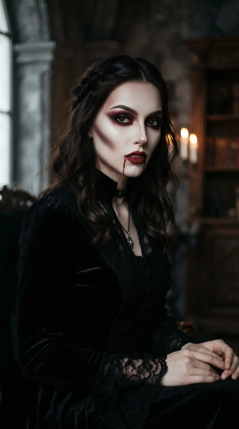 18 Easy Halloween Makeup Ideas: Makeup Inspiration for a Jaw-Dropping Halloween Look 5 easy halloween makeup ideas 3264