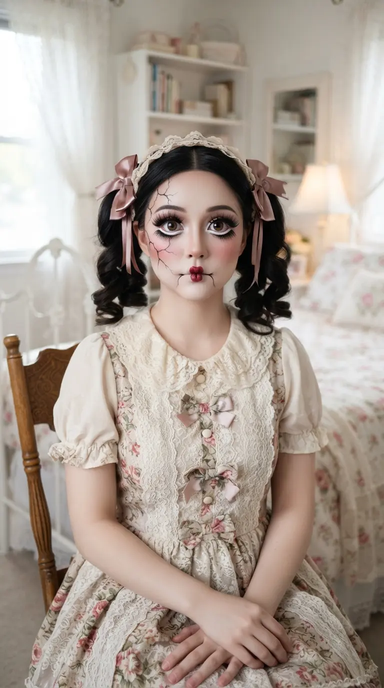 18 Easy Halloween Makeup Ideas: Makeup Inspiration for a Jaw-Dropping Halloween Look 7 easy halloween makeup ideas 3266