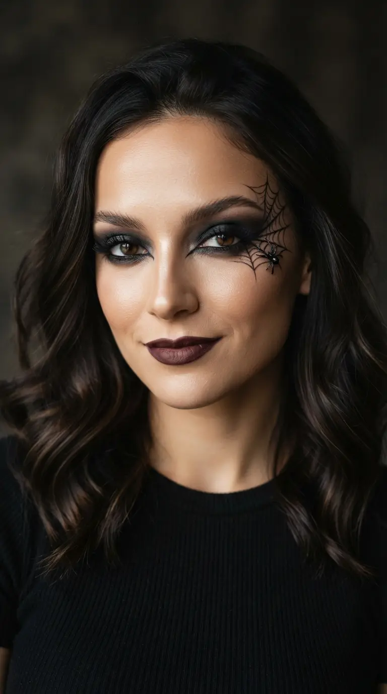 18 Easy Halloween Makeup Ideas: Makeup Inspiration for a Jaw-Dropping Halloween Look 9 easy halloween makeup ideas 3268