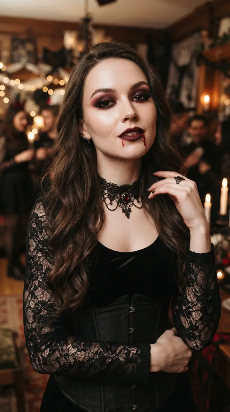 18 Easy Halloween Makeup Ideas for a Last-Minute Spooky Glow-Up 2 easy halloween makeup ideas for a last minute spoo 2580
