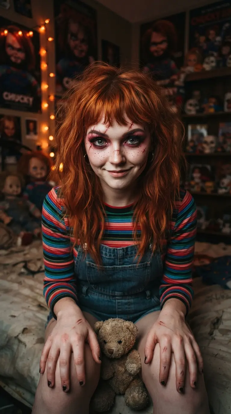 18 Easy Halloween Makeup Ideas for a Last-Minute Spooky Glow-Up 4 easy halloween makeup ideas for a last minute spoo 2582