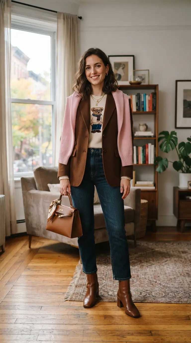 20 Fall Outfits 2026 to Copy for Effortlessly Chic Autumn Style 15 fall outfits 2026 2832