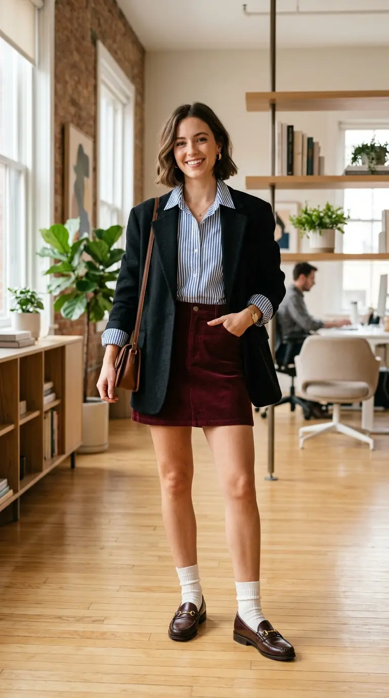 17 Fall Work Outfits for Women to Look Polished, Cozy & Office-Ready 9 fall work outfits for women to look polished 2866