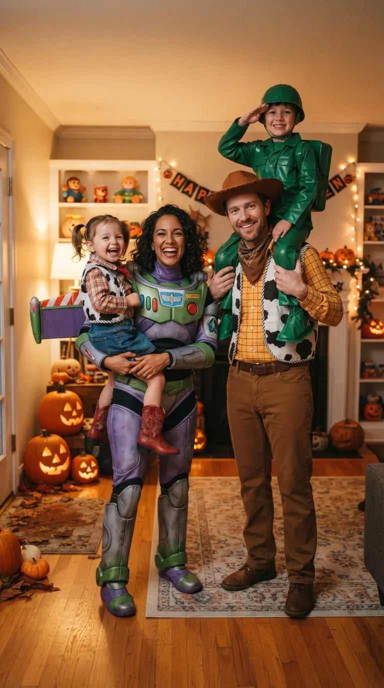 25 Fun Family Halloween Costumes for a Picture-Perfect Spooky Night 7 fun family halloween costumes 2313