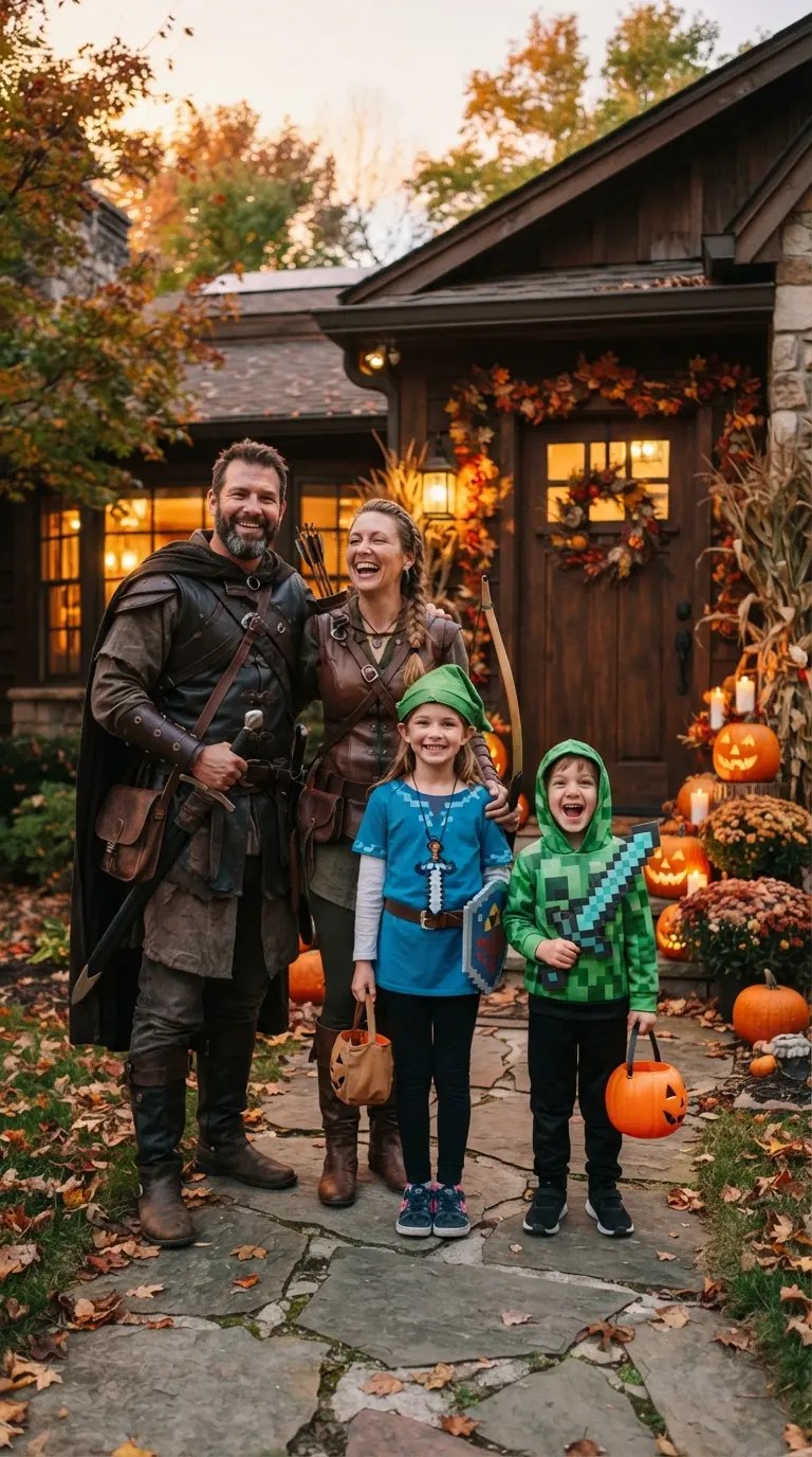25 Fun Family Halloween Costumes for a Picture-Perfect Spooky Night 9 fun family halloween costumes 2315