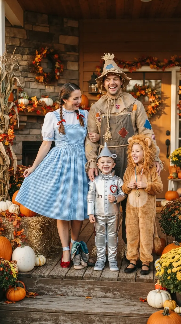 25 Fun Family Halloween Costumes for a Picture-Perfect Spooky Night 20 fun family halloween costumes 2326