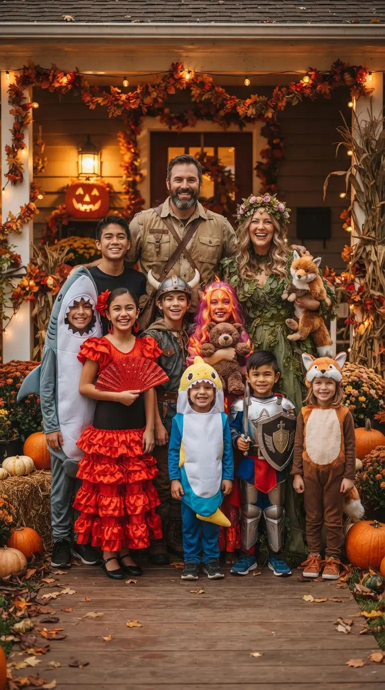25 Fun Family Halloween Costumes for a Picture-Perfect Spooky Night 22 fun family halloween costumes 2328