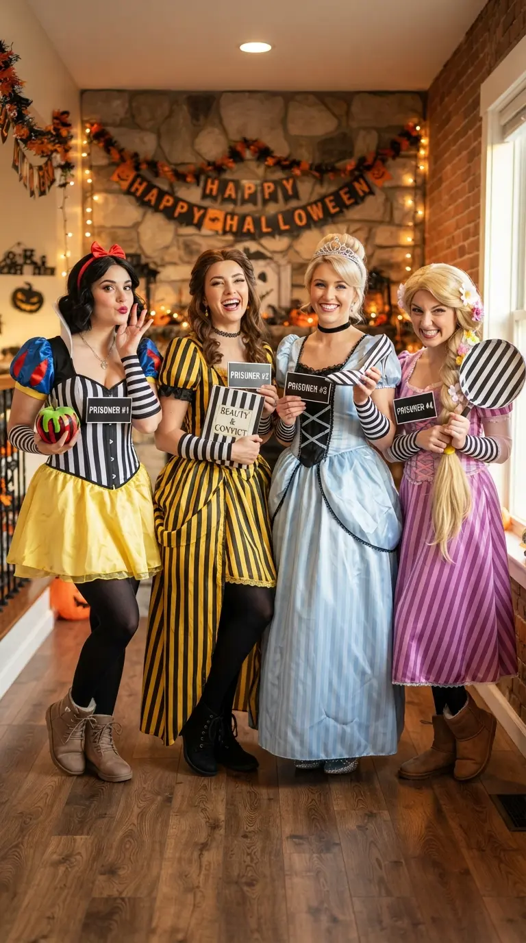 75 Show-Stopping Group Halloween Costumes for Girls Everyone Will Love 6 group halloween 2372