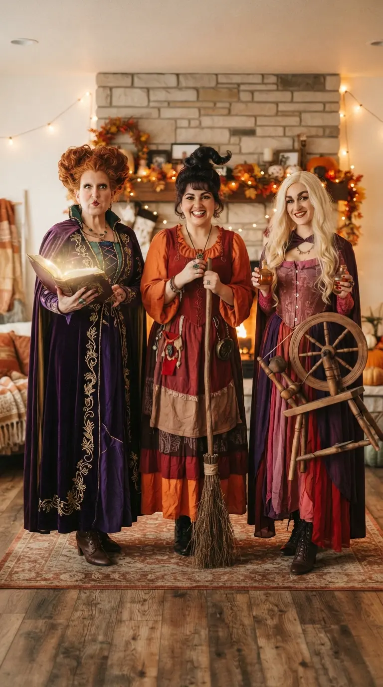 75 Show-Stopping Group Halloween Costumes for Girls Everyone Will Love 9 group halloween 2375