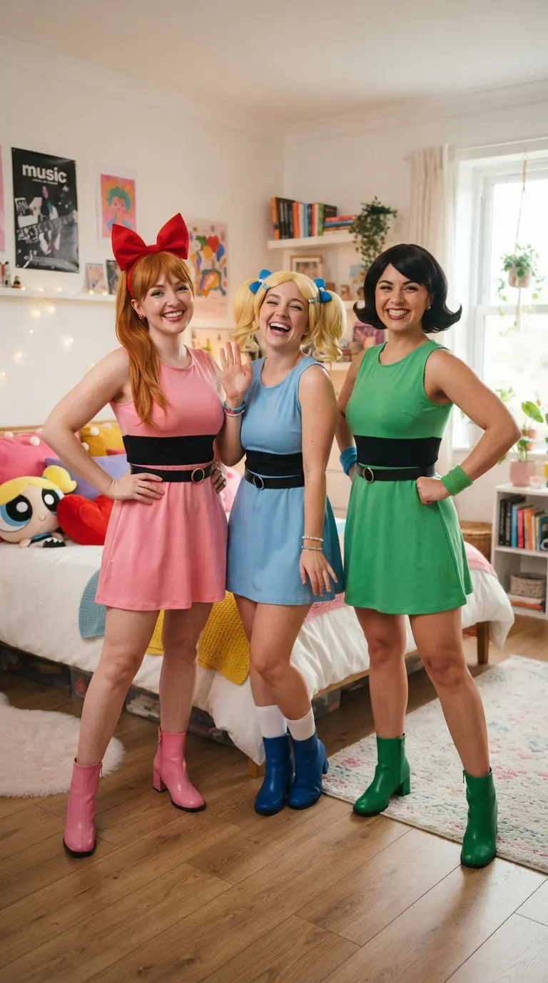 75 Show-Stopping Group Halloween Costumes for Girls Everyone Will Love 13 group halloween 2379
