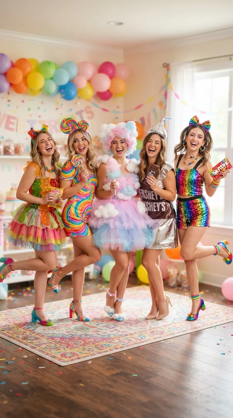 75 Show-Stopping Group Halloween Costumes for Girls Everyone Will Love 42 group halloween 2408
