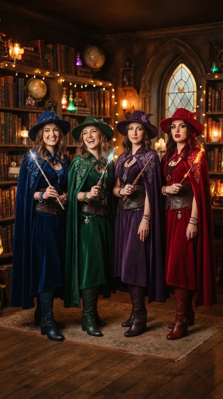 75 Show-Stopping Group Halloween Costumes for Girls Everyone Will Love 68 group halloween 2434