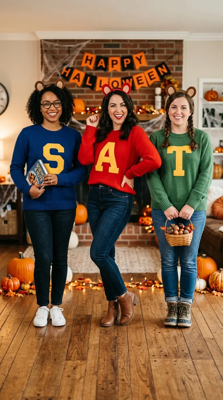 25 Jaw-Dropping Trio Halloween Costumes for Your Best Girls’ Night 9 group halloween 2485