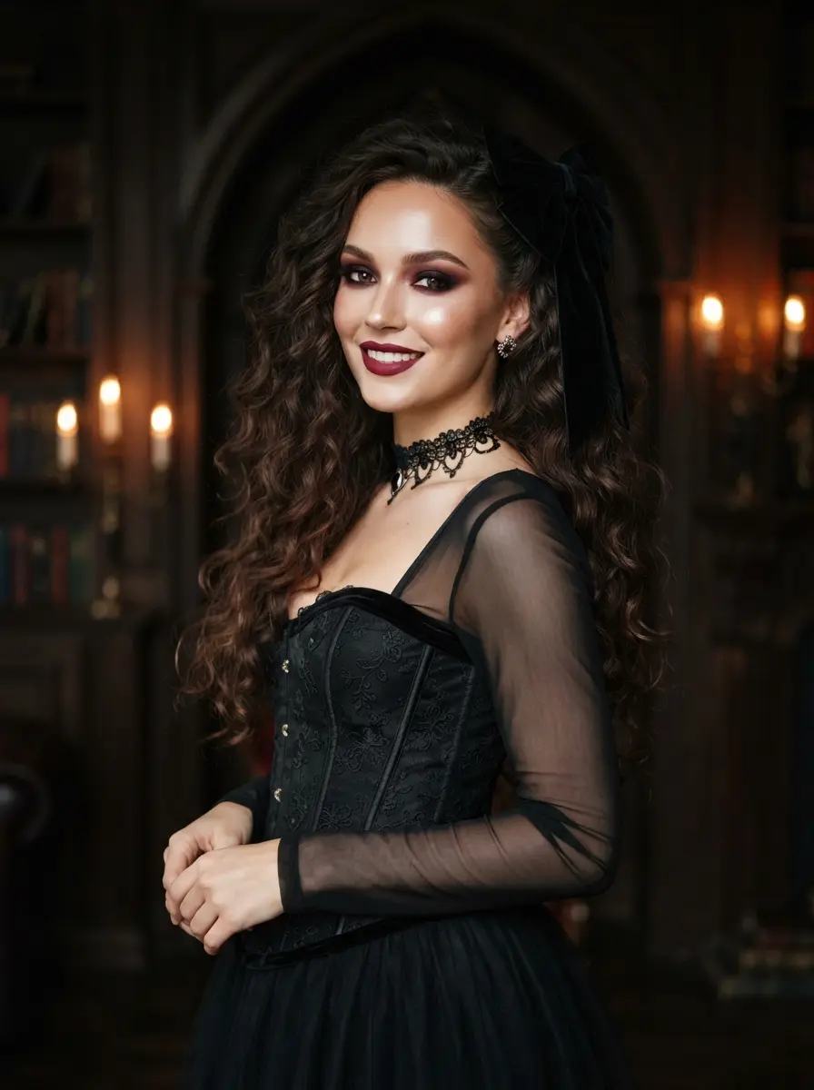 30 Trending Halloween Hairstyles for Curly Hair Perfect for a Girly Glam Style 15 halloween hairstyles for short hair 3531