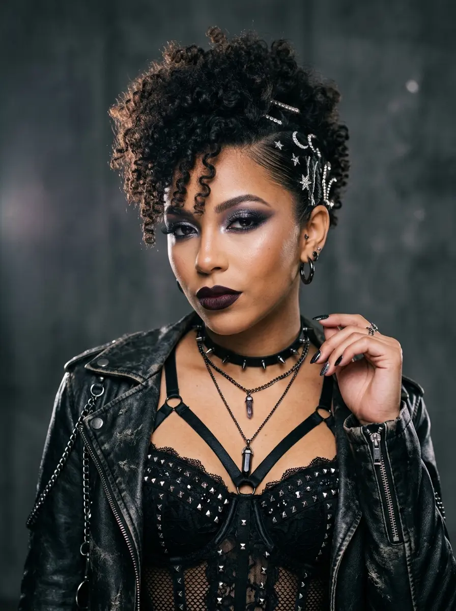 30 Trending Halloween Hairstyles for Curly Hair Perfect for a Girly Glam Style 22 halloween hairstyles for short hair 3538