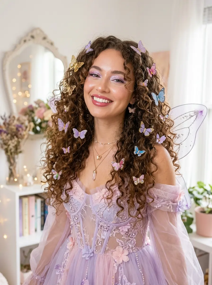 30 Trending Halloween Hairstyles for Curly Hair Perfect for a Girly Glam Style 24 halloween hairstyles for short hair 3540