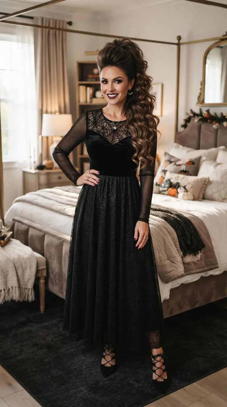 33 Halloween Hairstyles for Women Ideas for a Sultry Halloween Moment 23 halloween hairstyles for women ideas 3371