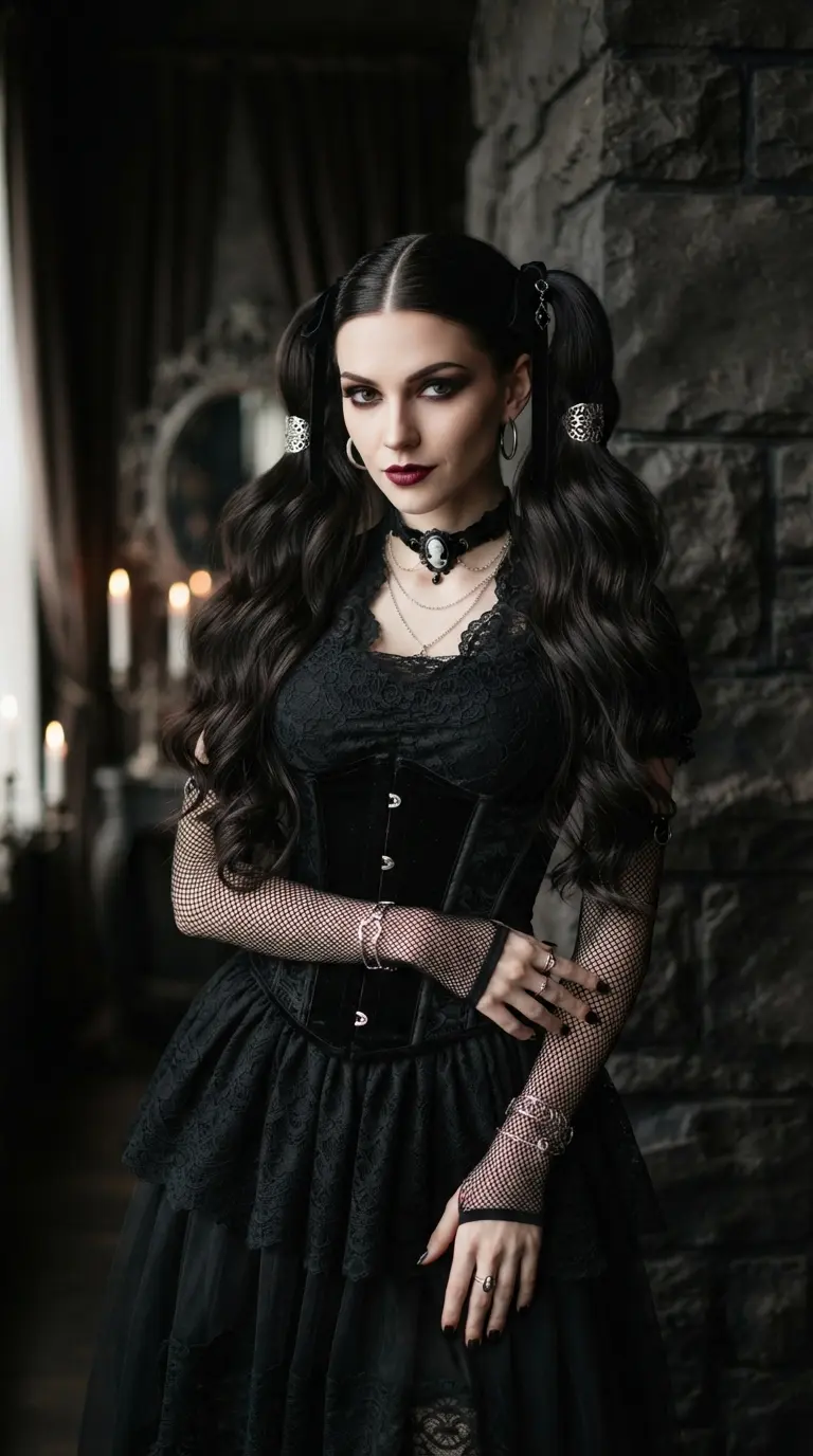 33 Halloween Hairstyles for Women Ideas for a Sultry Halloween Moment 26 halloween hairstyles for women ideas 3374