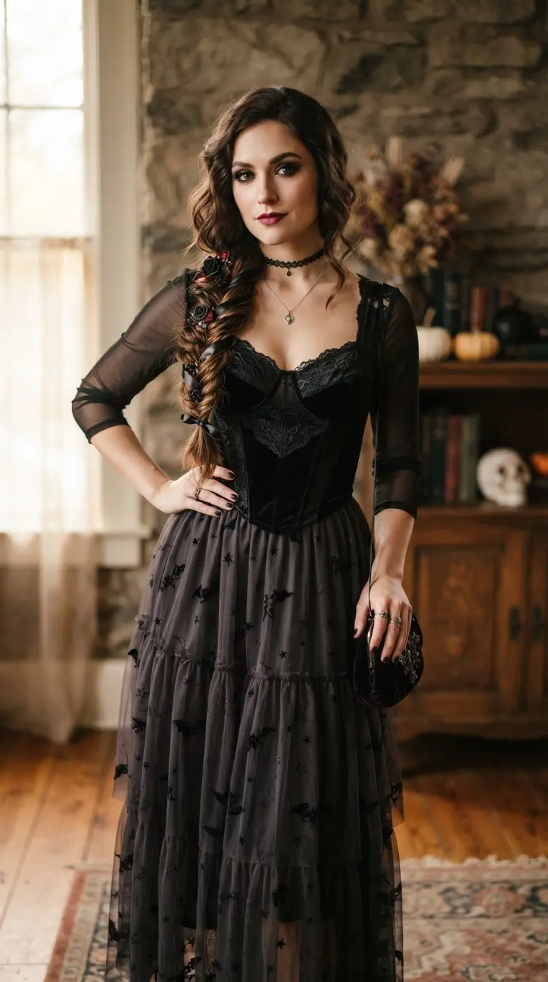 33 Halloween Hairstyles for Women Ideas for a Sultry Halloween Moment 27 halloween hairstyles for women ideas 3375