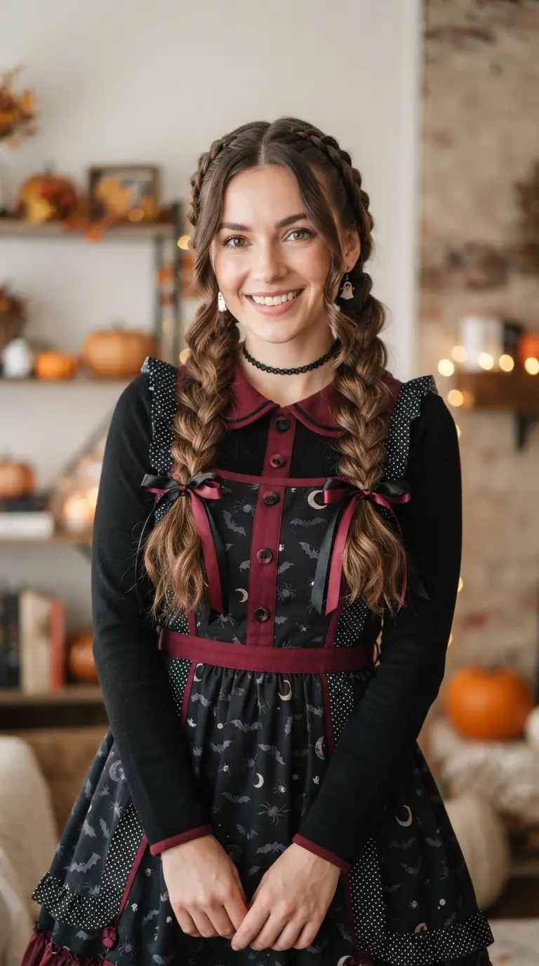 33 Halloween Hairstyles for Women Ideas for a Sultry Halloween Moment 31 halloween hairstyles for women ideas 3379
