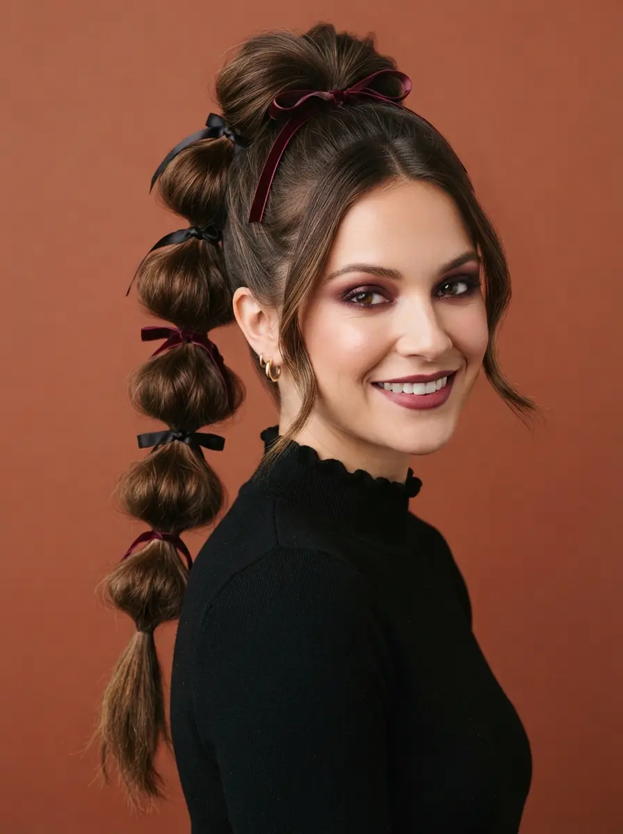 26 Halloween Updos Hairstyles Ideas for a Girly Glam Style 7 halloween updos hairstyles 3434