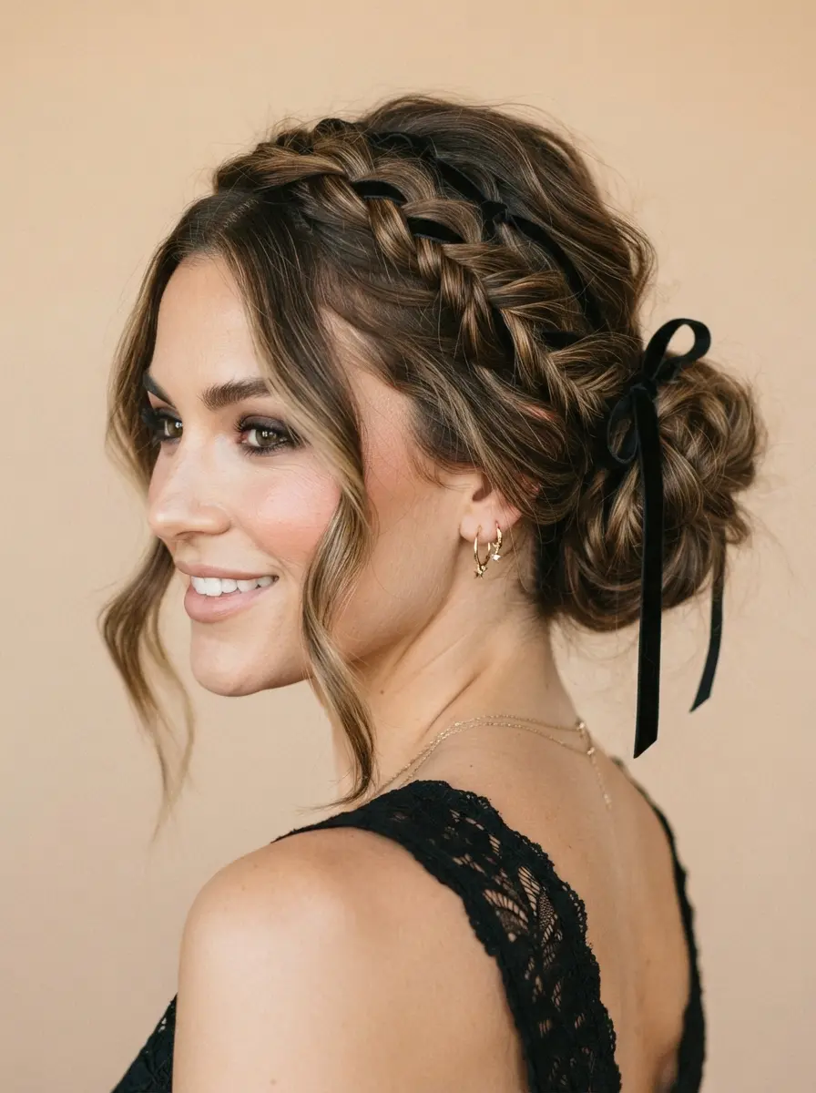 26 Halloween Updos Hairstyles Ideas for a Girly Glam Style 8 halloween updos hairstyles 3435