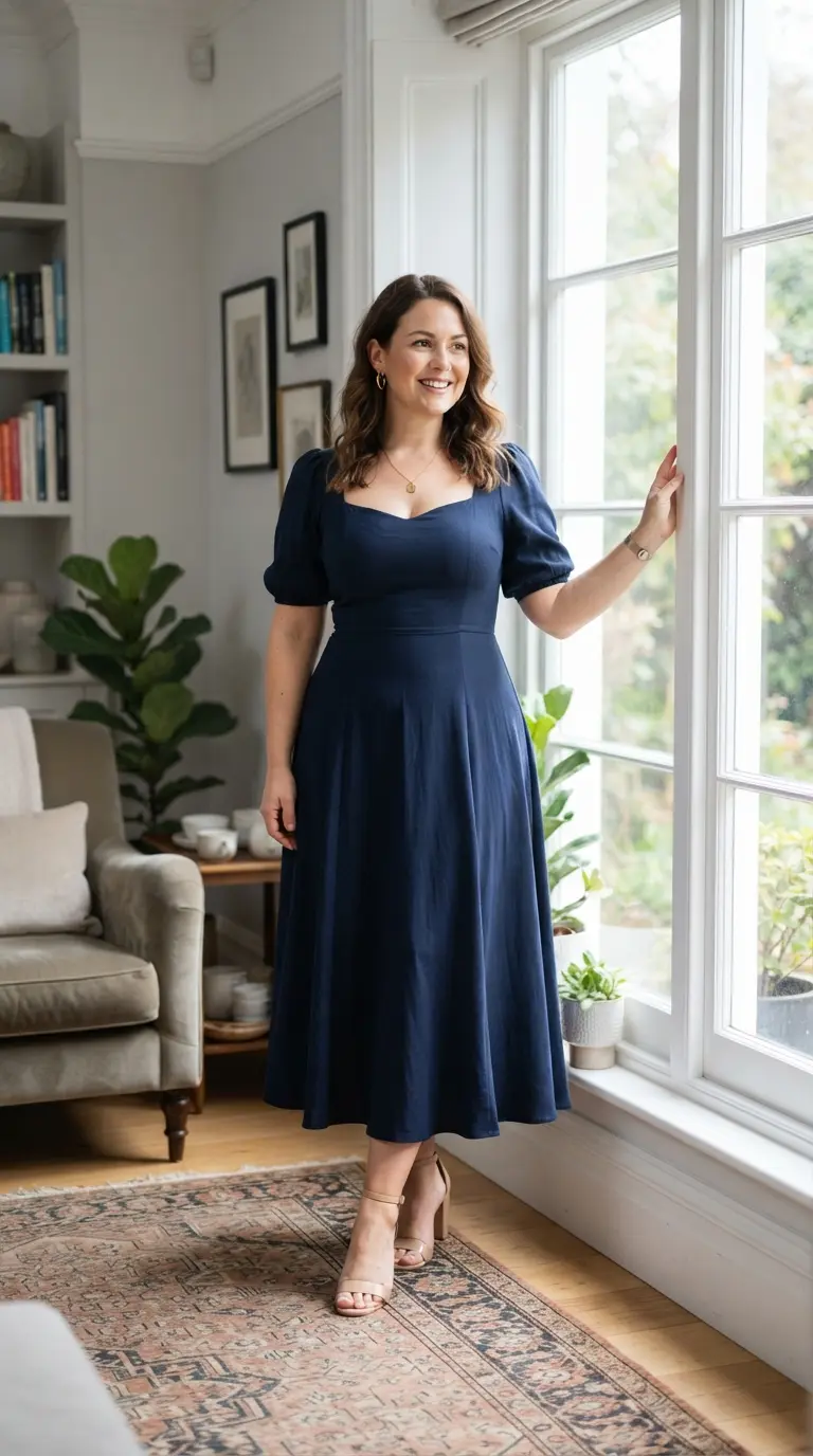How to Dress With a Big Bust: 8 Best Fashion Tips + 13 Flattering Clothes 6 how to dress with a big bust 3146