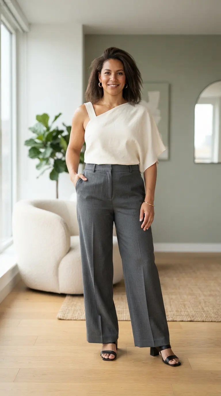 How to Dress Broad Shoulders: 19 Flattering Styling Tips 5 how to dress with a big bust 3158