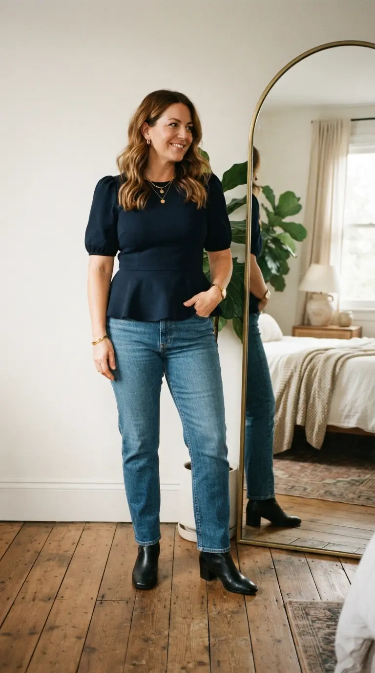 How to Dress Broad Shoulders: 19 Flattering Styling Tips 9 how to dress with a big bust 3162