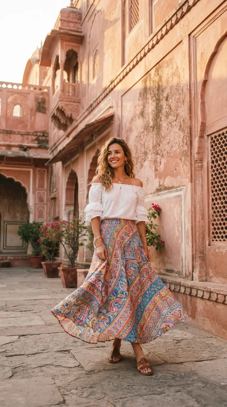 20 Jaipur Outfit Ideas for a Chic, Colorful & Photo-Ready Trip 12 jaipur outfit ideas for a chic colorful photo r 1469