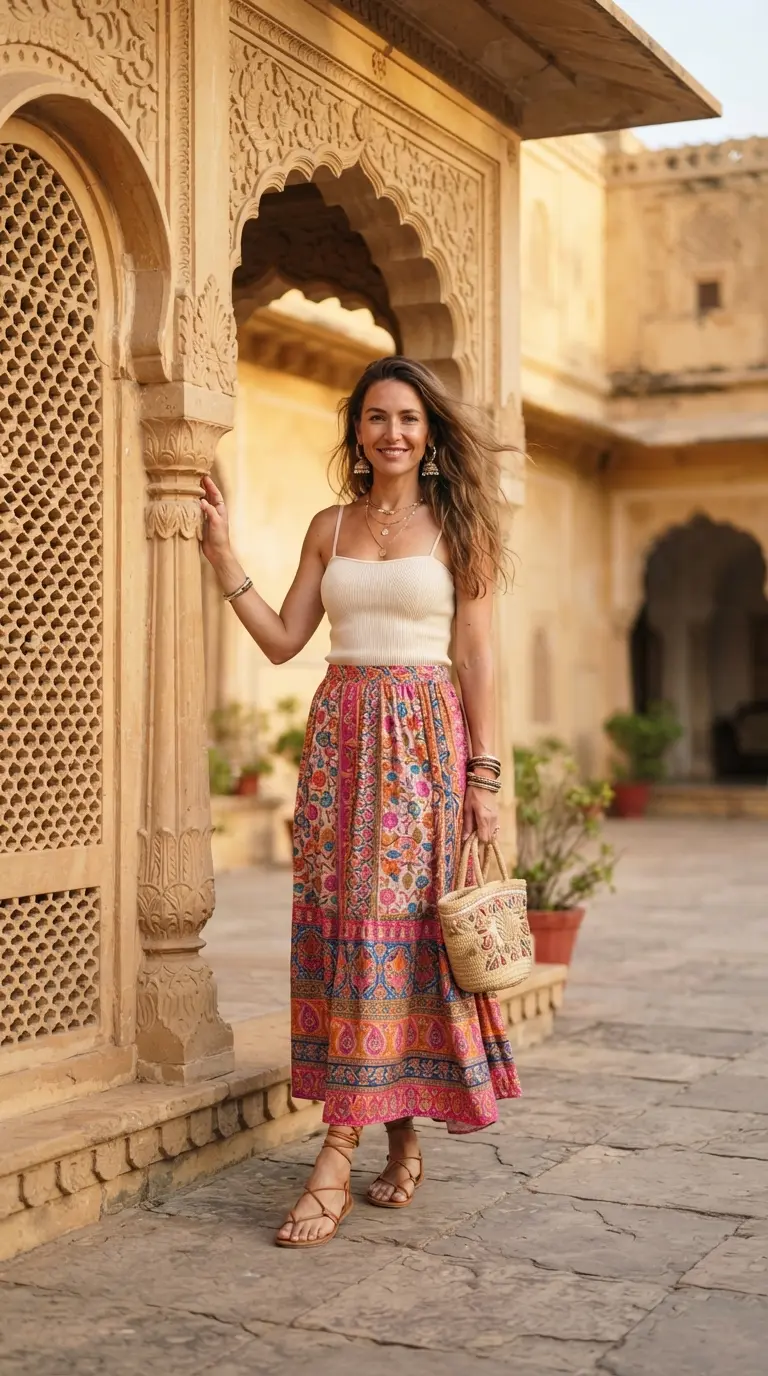 20 Jaipur Outfit Ideas for a Chic, Colorful & Photo-Ready Trip 17 jaipur outfit ideas for a chic colorful photo r 1474