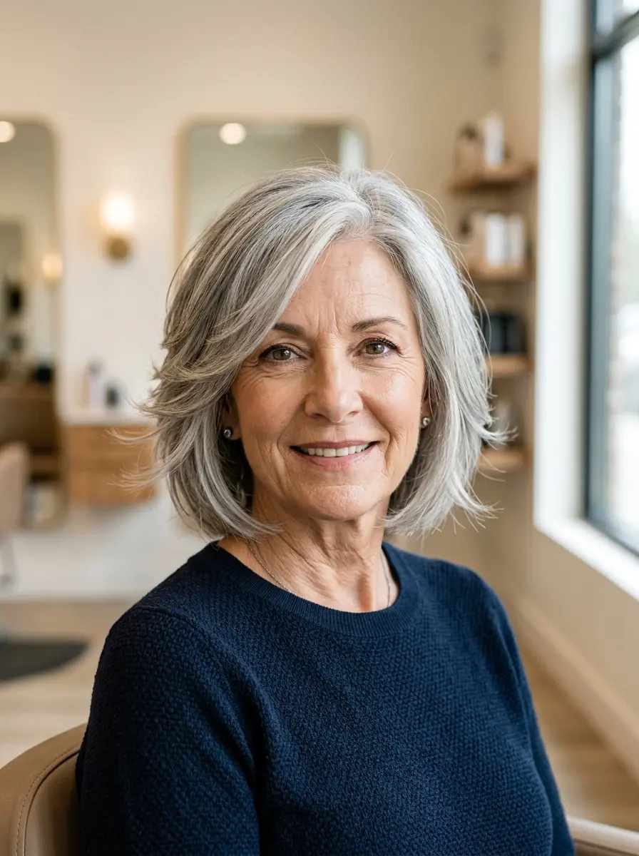 21 Layered Bob Haircuts for Women Over 60 That Look Fresh and Full 5 layered bob haircuts for women over 60 642