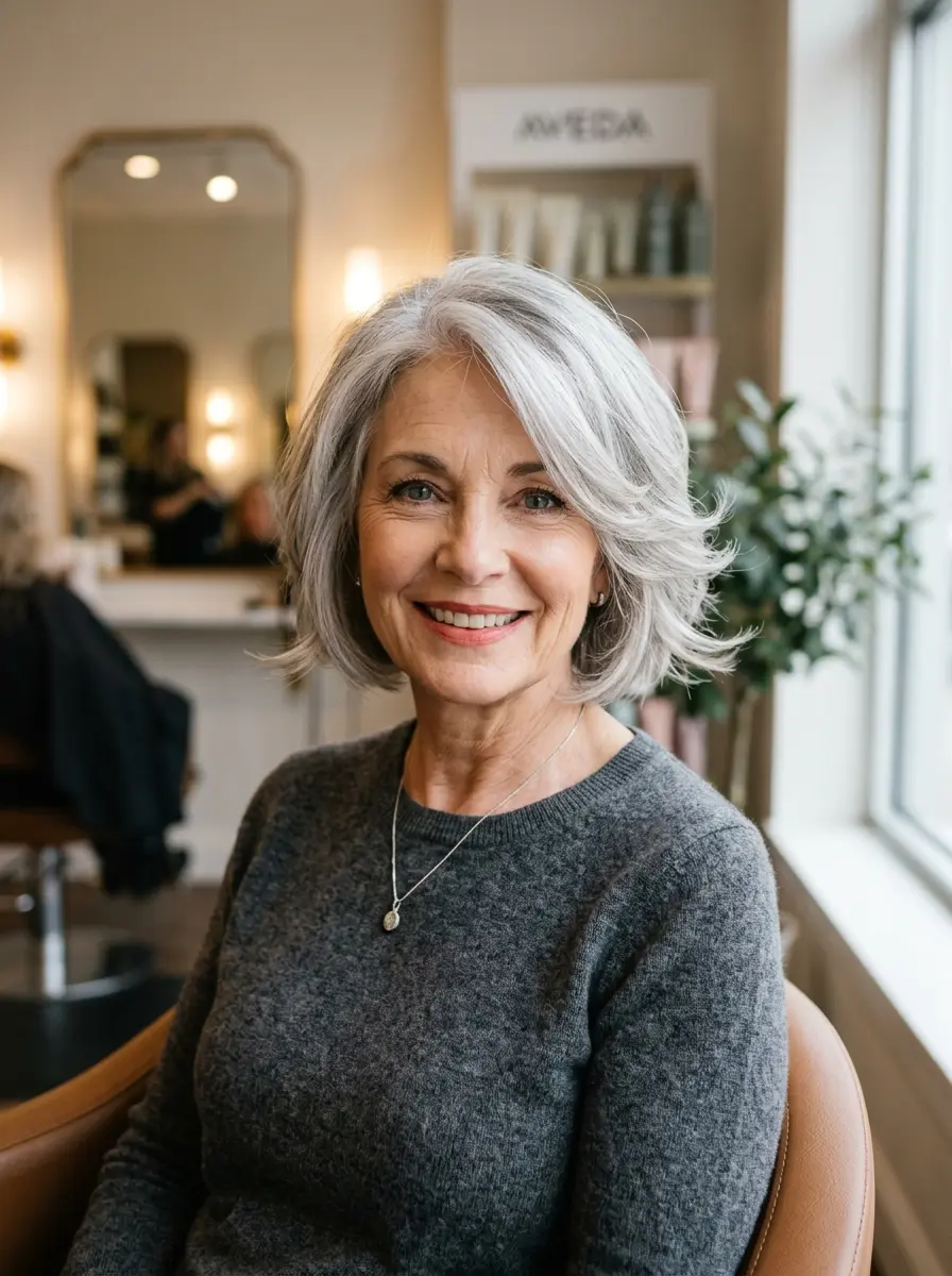 21 Layered Bob Haircuts for Women Over 60 That Look Fresh and Full 15 layered bob haircuts for women over 60 652
