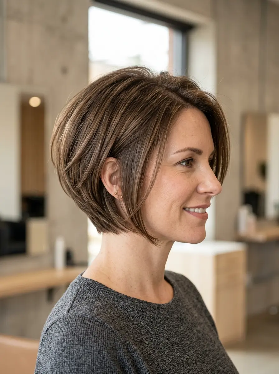 23 Layered Bob Hairstyles for Thin Fine Hair 4 layered bob hairstyles for thin fine hair 618