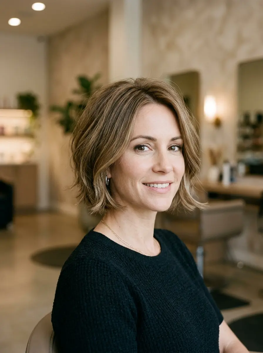 23 Layered Bob Hairstyles for Thin Fine Hair 9 layered bob hairstyles for thin fine hair 623